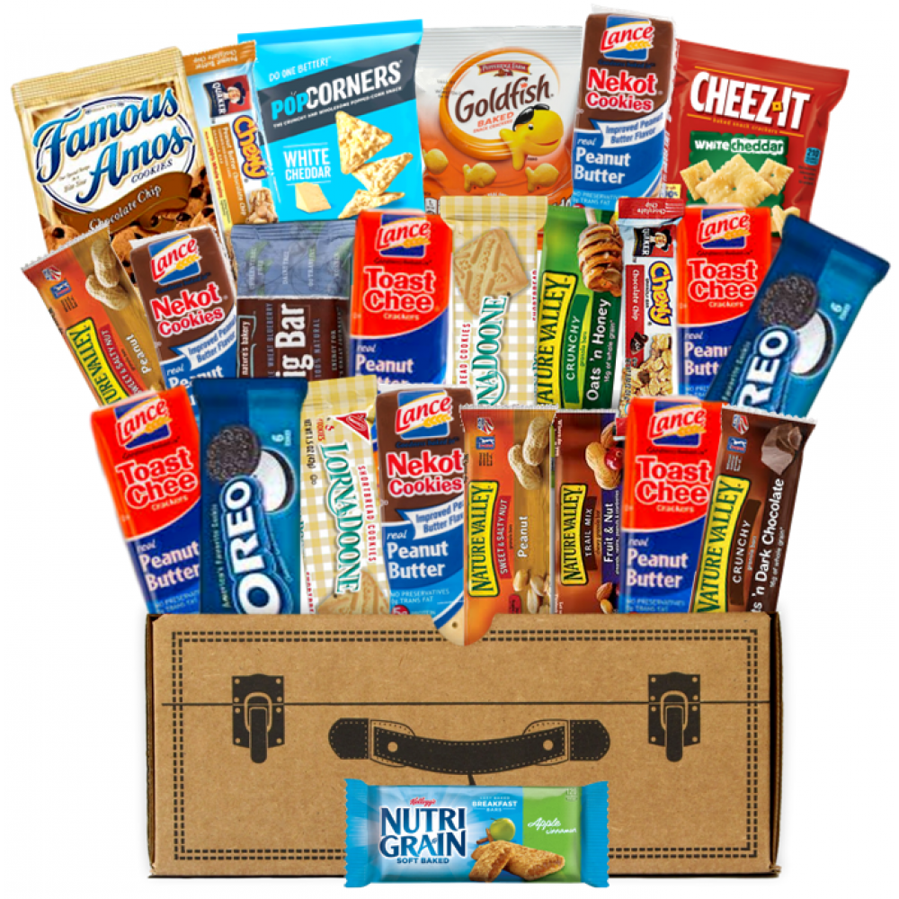 Bags, Bars, Cookies & Crackers (24 Count)