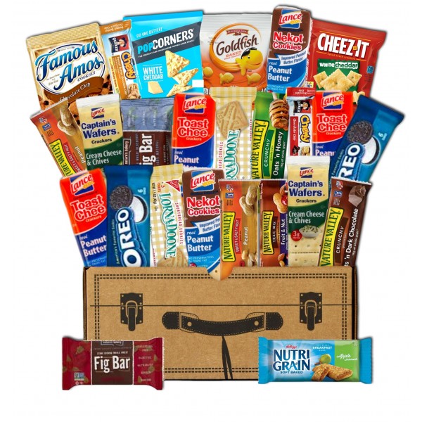 Bags, Bars, Cookies & Crackers (25 Count)